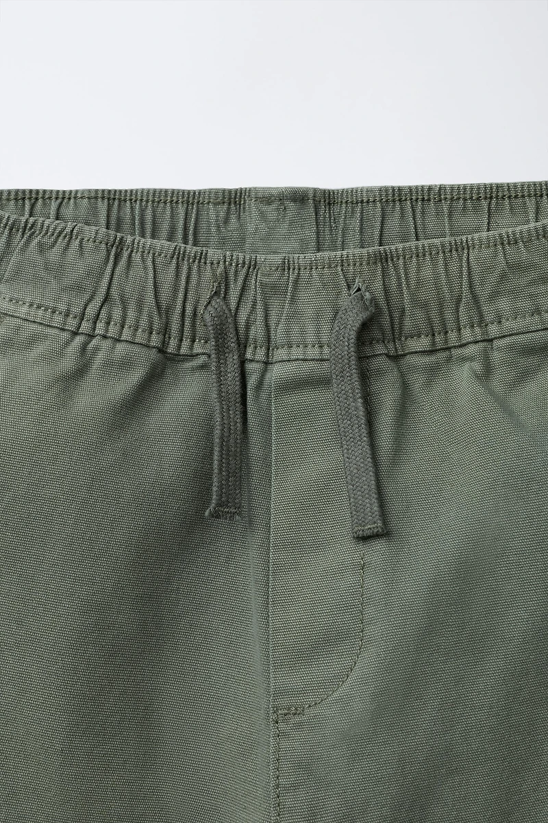 ELASTIC JOGGER PANTS