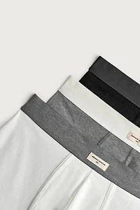 SOFT BOXER BRIEFS - PACK OF 3