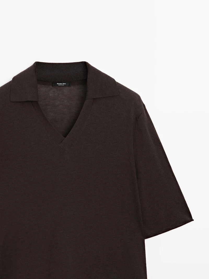 Pull oversize en maille laine et soie