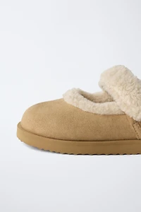 WINTER BALLET FLATS