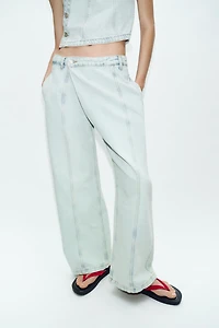 JEAN Z1975 TAILLE BASSE CROISÉ