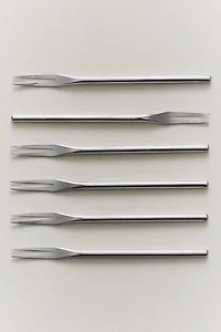 STEEL FORK SET (PACK OF 6)