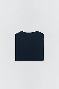 WOOL KNIT COLLAR SOSHIOTSUKI x ZARA