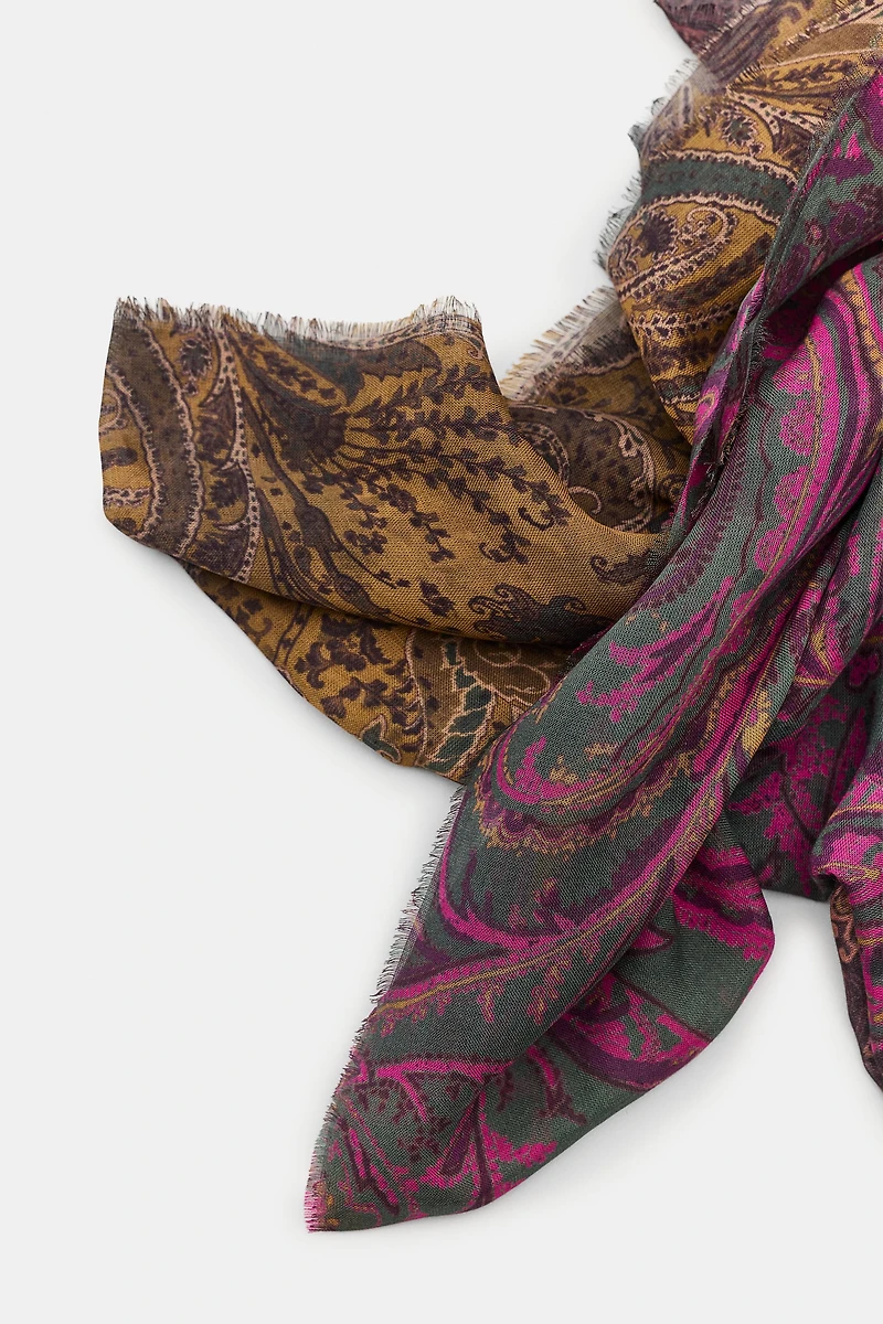 PRINTED MODAL BLEND SCARF