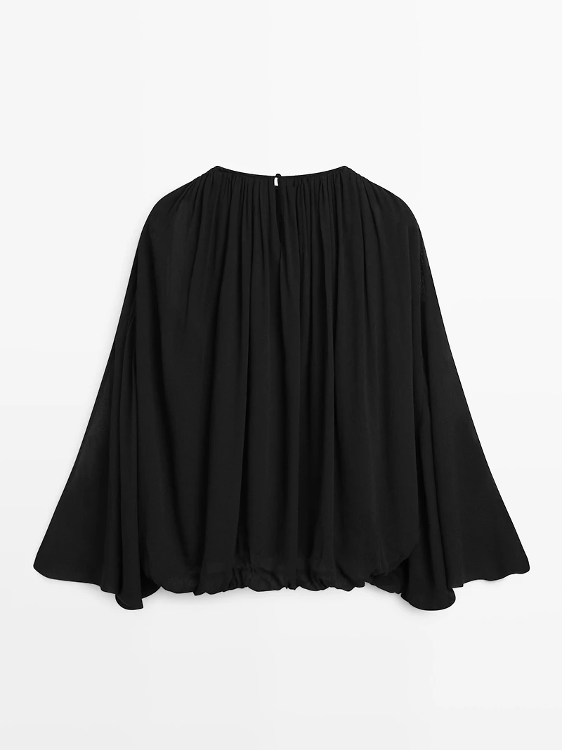 Flowing balloon blouse - Limited
