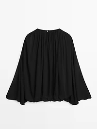 Flowing balloon blouse - Limited
