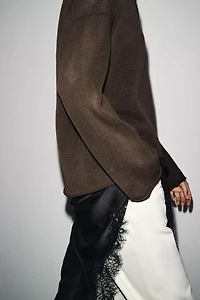 PULL RUSTIQUE EN MAILLE