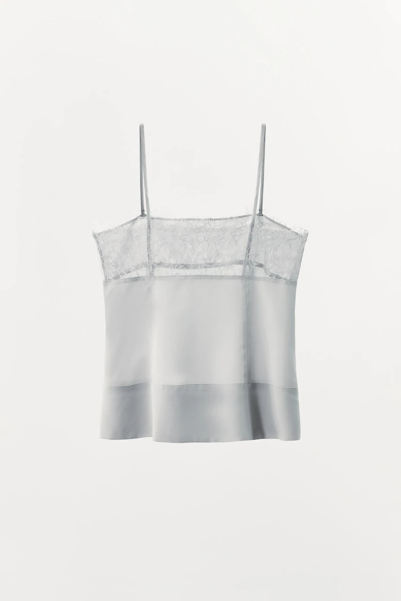 GEORGETTE LACE TOP