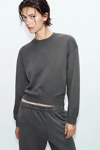 SWEAT EFFET DÉLAVÉ