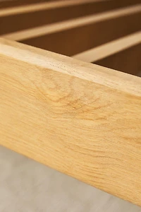OAK WOOD BED FRAME