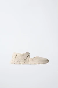 BAREFOOT ATHLETIC BALLET FLATS