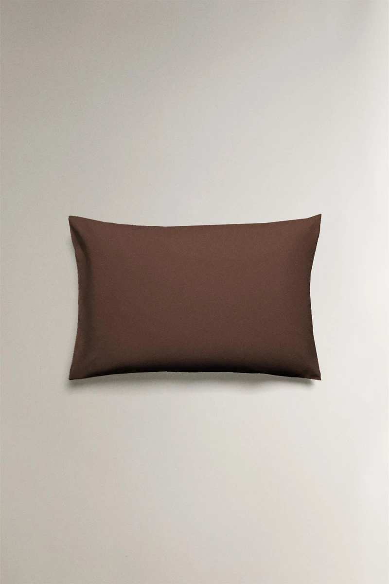 PERCALE COTTON PILLOWCASE ( THREAD COUNT