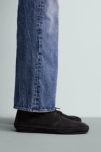CHAUSSURES EN CUIR À SEMELLE VIBRAM® AARON LEVINE X ZARA