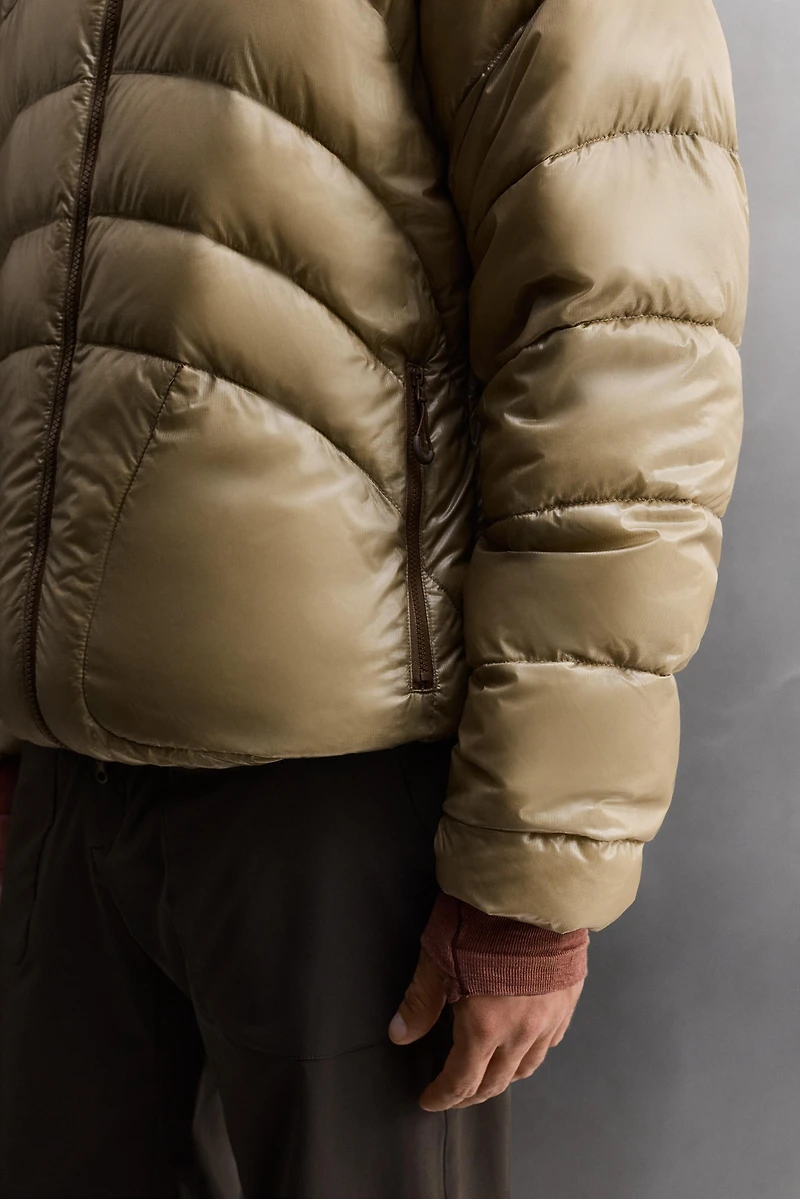 VESTE DOUDOUNE PLIABLE MÉLANGE DE DUVET