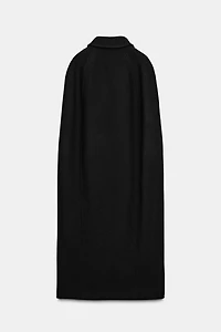 ZW COLLECTION LIMITED EDITION WOOL BLEND CAPE COAT