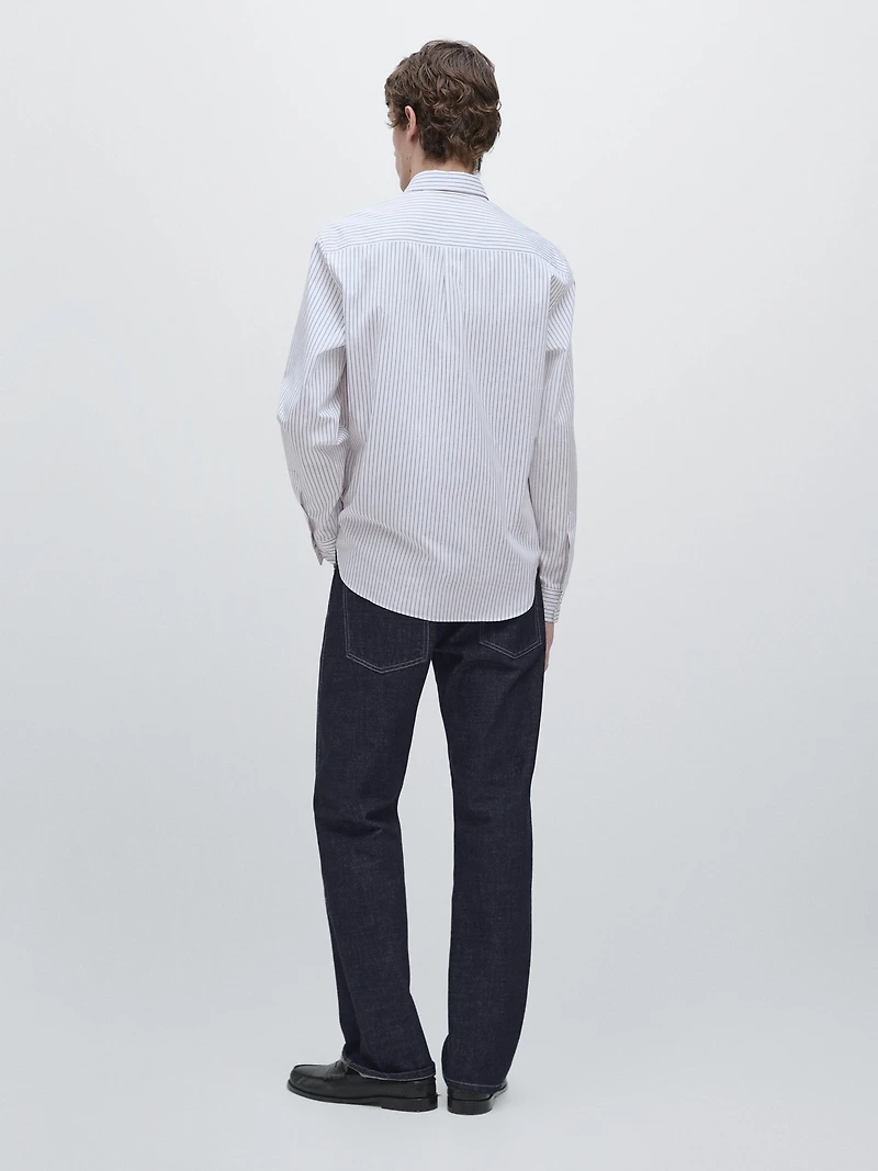Chemise à rayures regular fit
