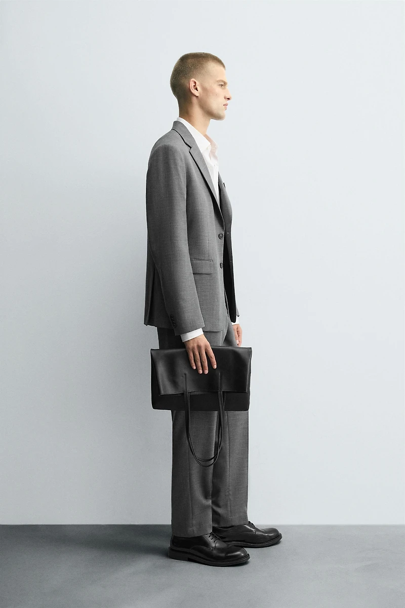 PLAID SUIT BLAZER