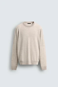 REGULAR FIT WOOL JUMPER