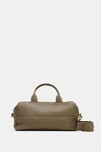 EXTENDED LEATHER BOWLING BAG