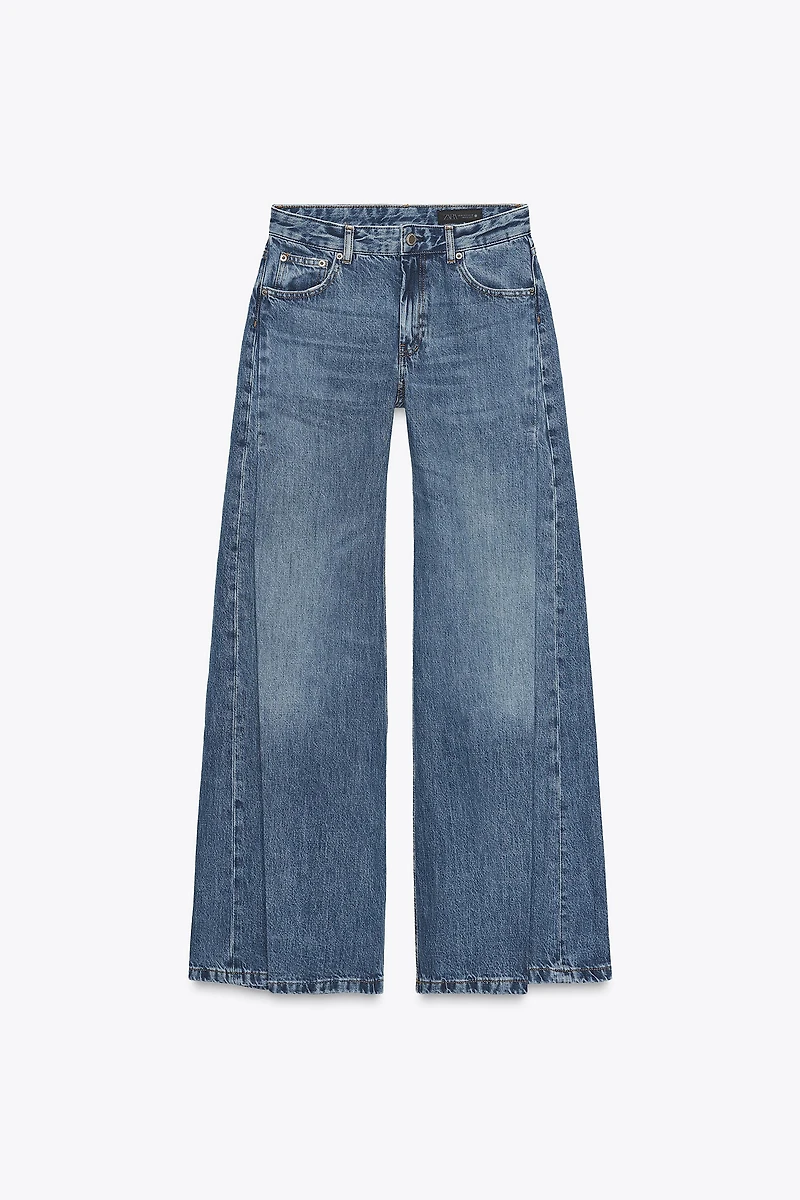 JEAN ZW COLLECTION FLARE TAILLE BASSE PLIS