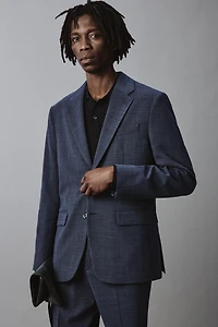 SLIM FIT WOOL BLEND BLAZER