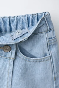 JUPE-SHORT EN DENIM HELLO KITTY © SANRIO