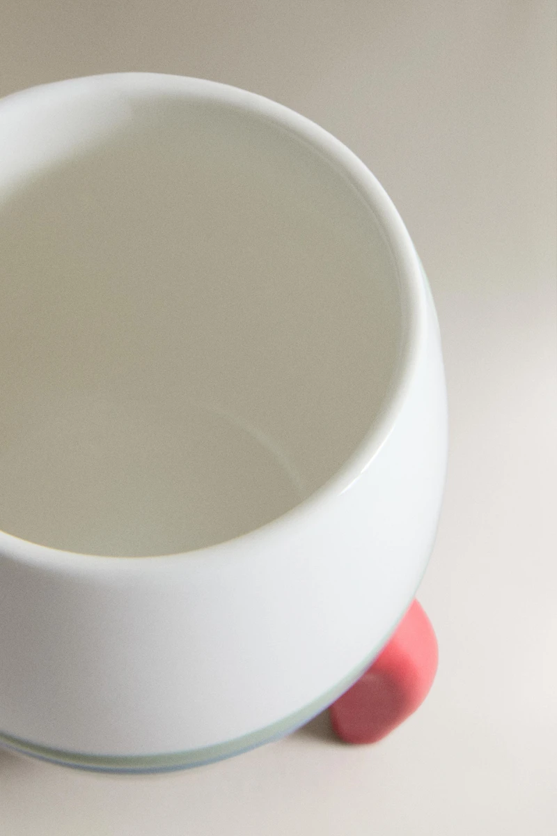 KIDS' SPACESHIP STONEWARE MUG