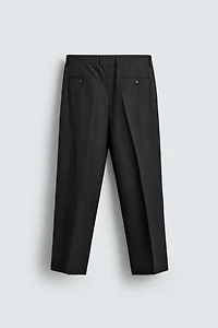 100% WOOL SUIT PANTS