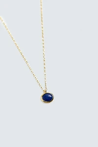 STONE PENDANT NECKLACE