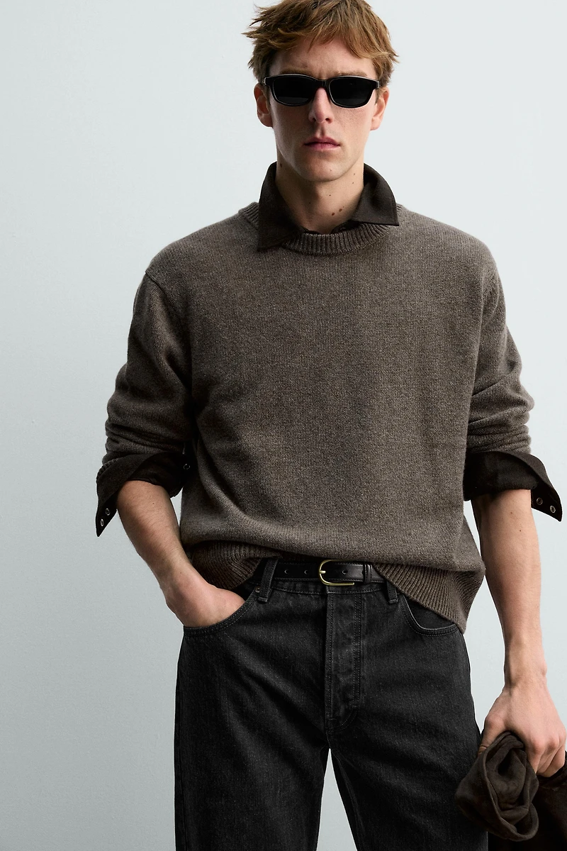 PULL EN LAINE - CACHEMIRE AARON LEVINE X ZARA