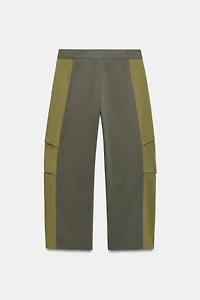 COMBINED CROPPED TROUSERS