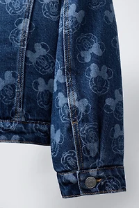 MINNIE MOUSE © DISNEY FLEECE TRIM DENIM JACKET
