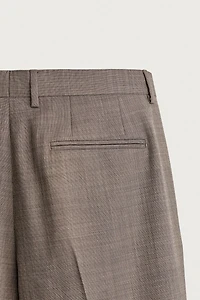 PANTALON DE COSTUME STRUCTURÉ AVEC LAINE