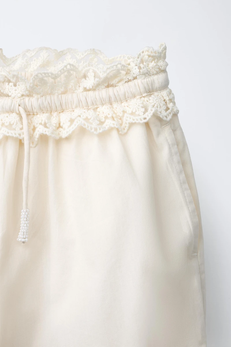 LACE PANTS