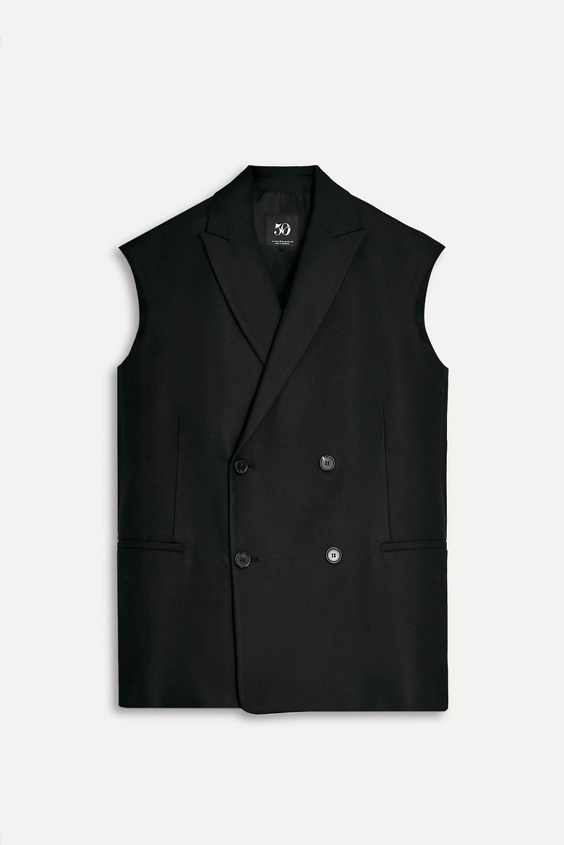 OVERSIZE VEST 50TH ANNIVERSARY