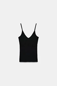 RIBBED TANK TOP