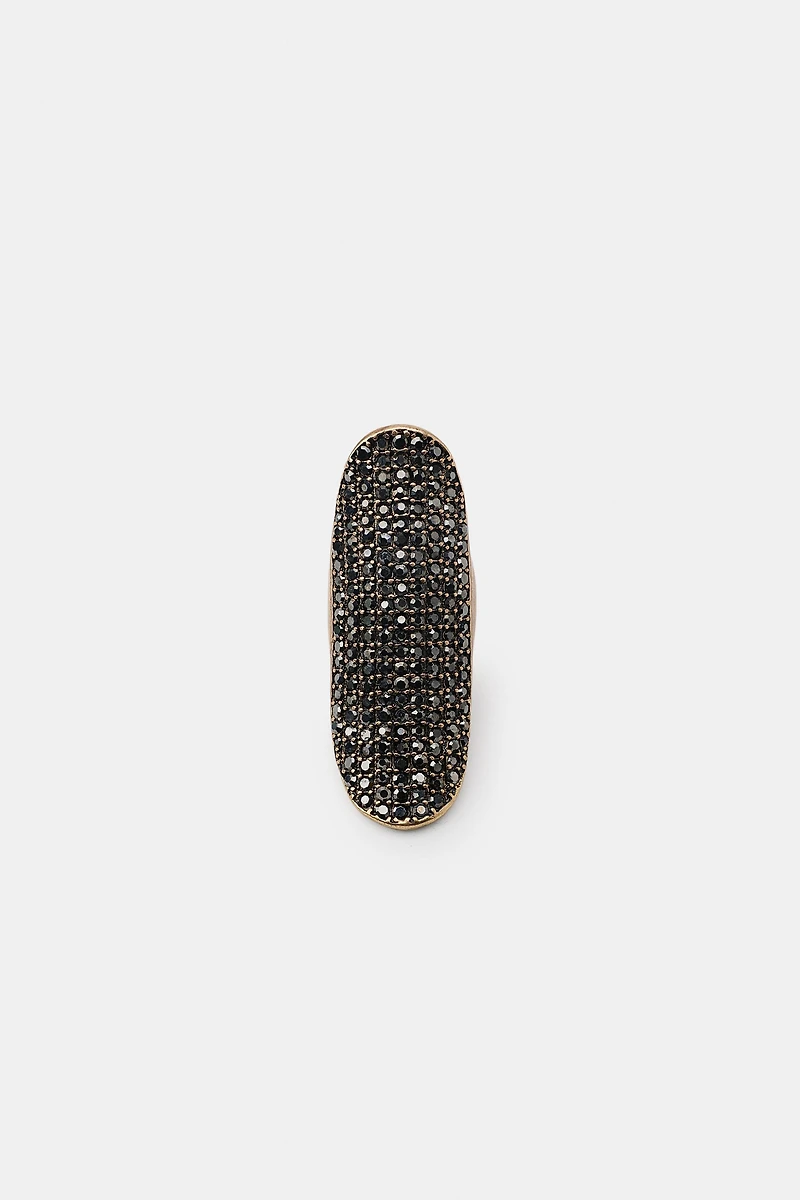 SHUTTLE GLITTER RING