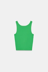 RIB KNIT TOP