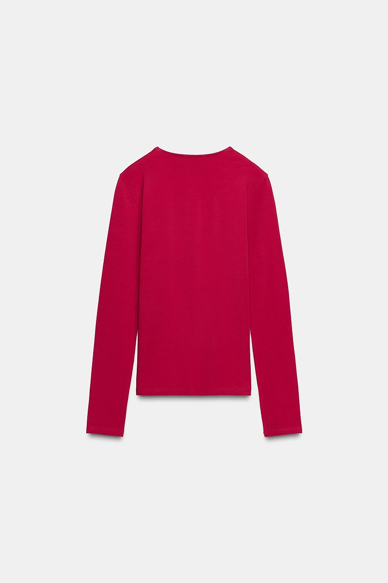 BASIC COTTON T-SHIRT