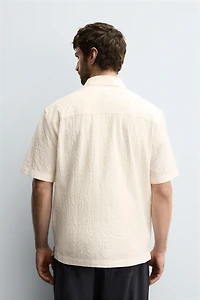 SEERSUCKER POLO SHIRT