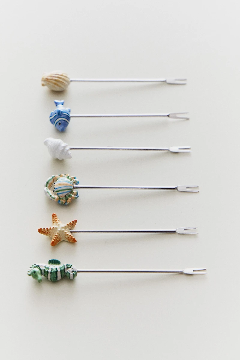PACK OF NAUTICAL APPETIZER PICKS (PACK OF 6)