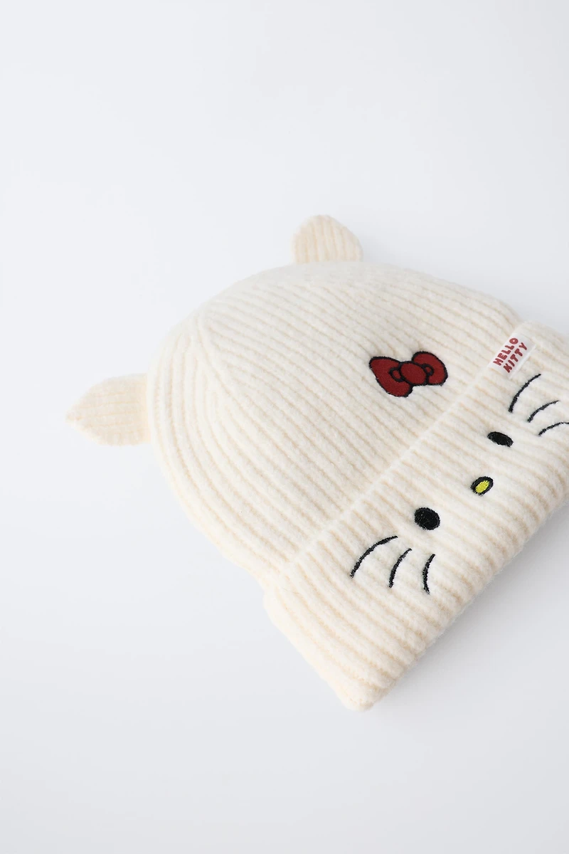 BONNET EN MAILLE HELLO KITTY © SANRIO