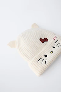 BONNET EN MAILLE HELLO KITTY © SANRIO