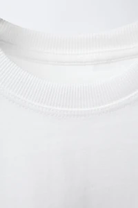 T-SHIRT UNI À POCHE
