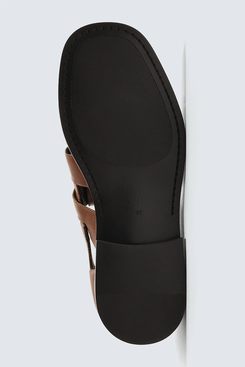 LIMITED EDITION LEATHER FISHERMAN SANDALS