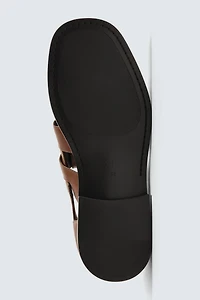 LIMITED EDITION LEATHER FISHERMAN SANDALS