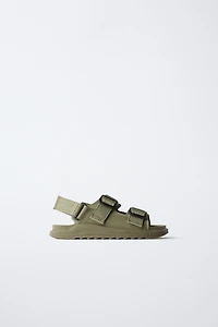 BUCKLED SANDALS