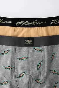 6-14 YEARS/ TWO-PACK OF MAUI & SONS ® BOXERS