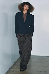 ZW COLLECTION LIMITED EDITION CROPPED BLAZER