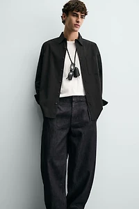 RELAXED FIT FLOWY SHIRT